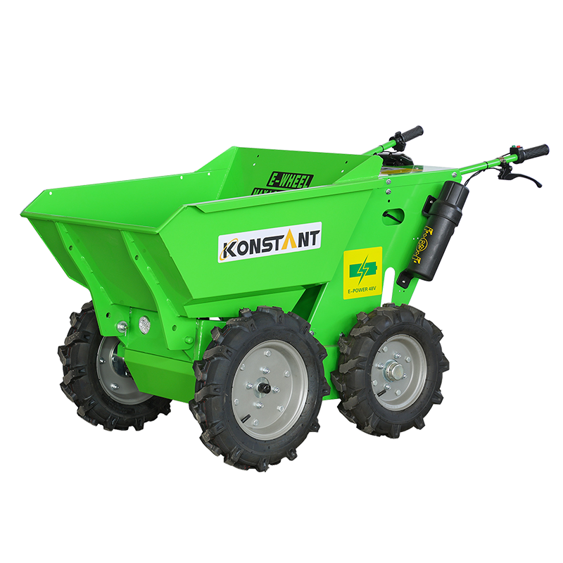 Hydraulisch tipping batterij Power Mini Dumper All Wheel Drive Regeneratief-remmen System veelzijdigheid